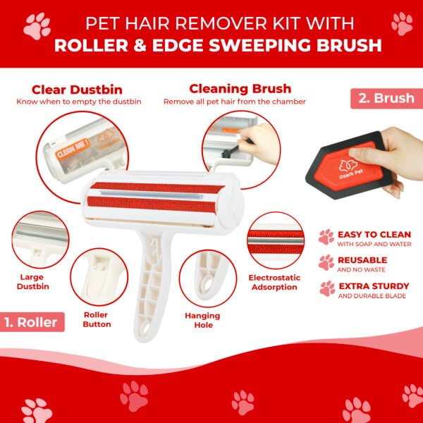 pet hair remover kit