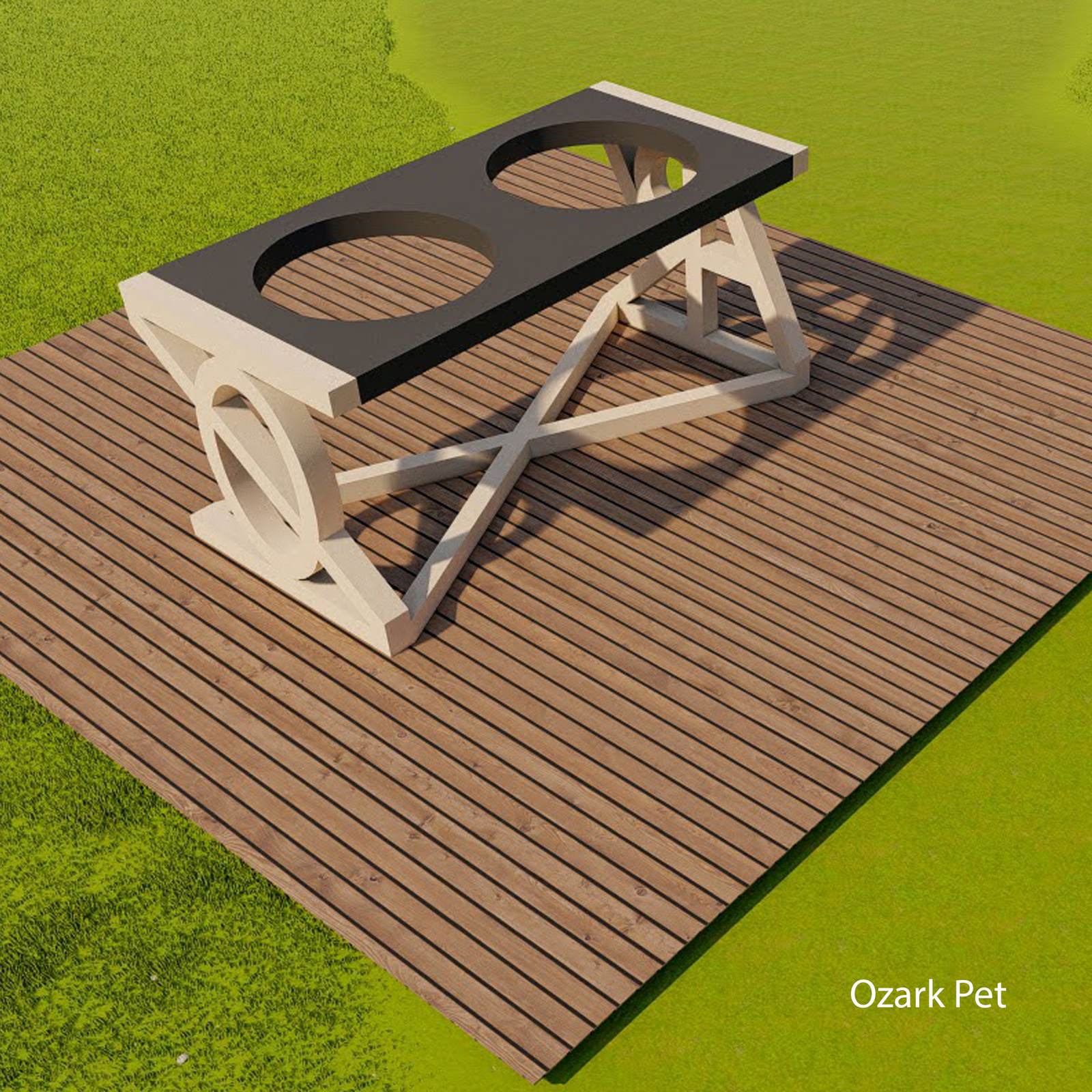 pet raised feeder